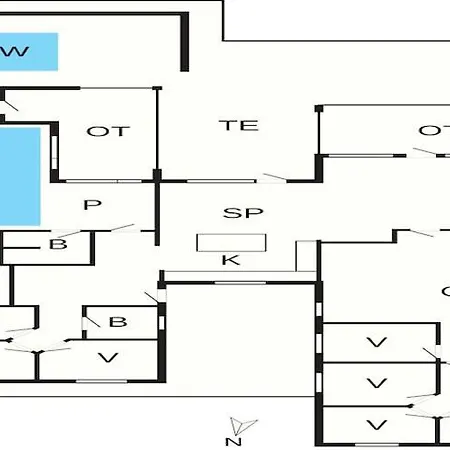 Casa vacanze 5 Star In Romo Kongsmark